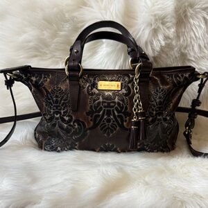 Brahmin expresso fresco Asher mini purse with Tassel